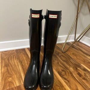 Hunter Black Rain Boots